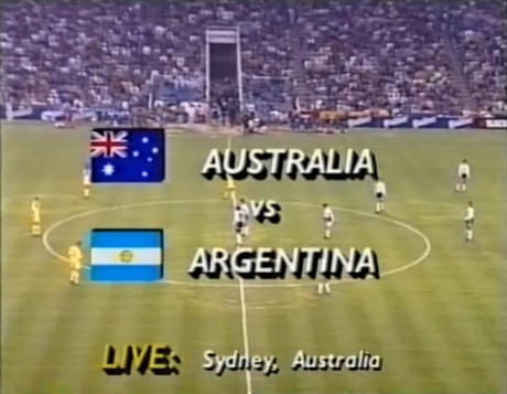 1994アメリカw杯大陸間プレーオフ 第1戦 アルゼンチンvsオーストラリア マラドーナ の落札情報詳細 ヤフオク落札価格情報 オークフリー スマートフォン版