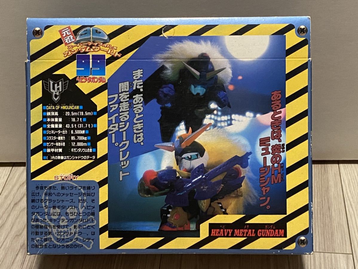 新品】元祖SDガンダム ガンダムフォース 99 ヘビメタガンダム 未組立の