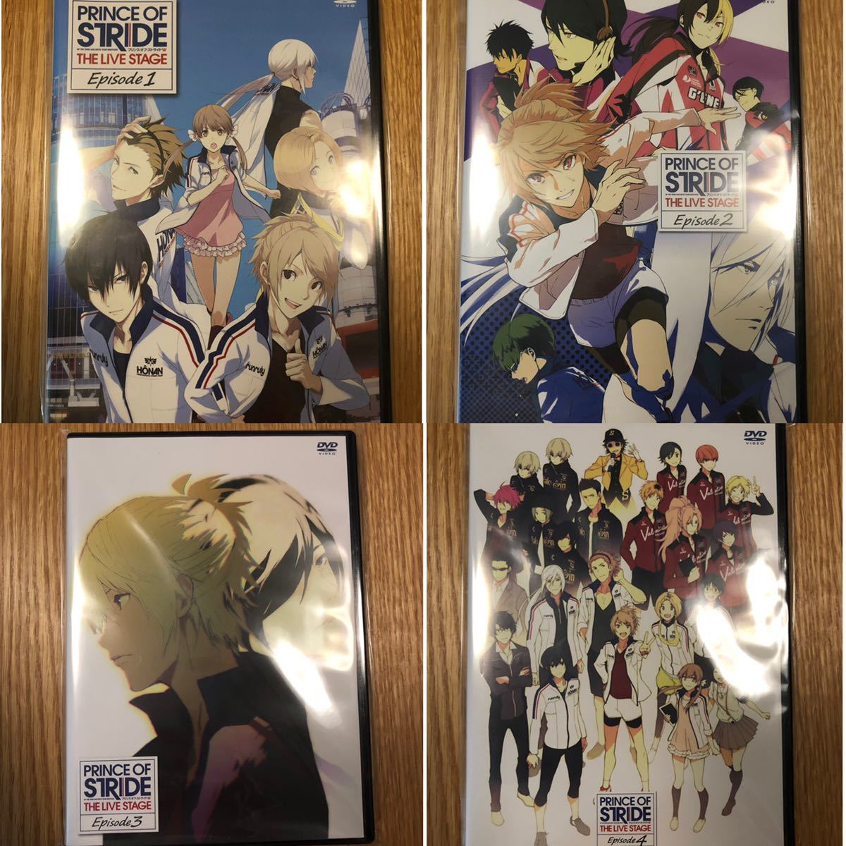 舞台 プリンス オブ ストライド 全巻セット Dvd Prince Ofstride The Live Stage Episode1 Episode2 Episode3 Episode4 の落札情報詳細 ヤフオク落札価格情報 オークフリー スマートフォン版
