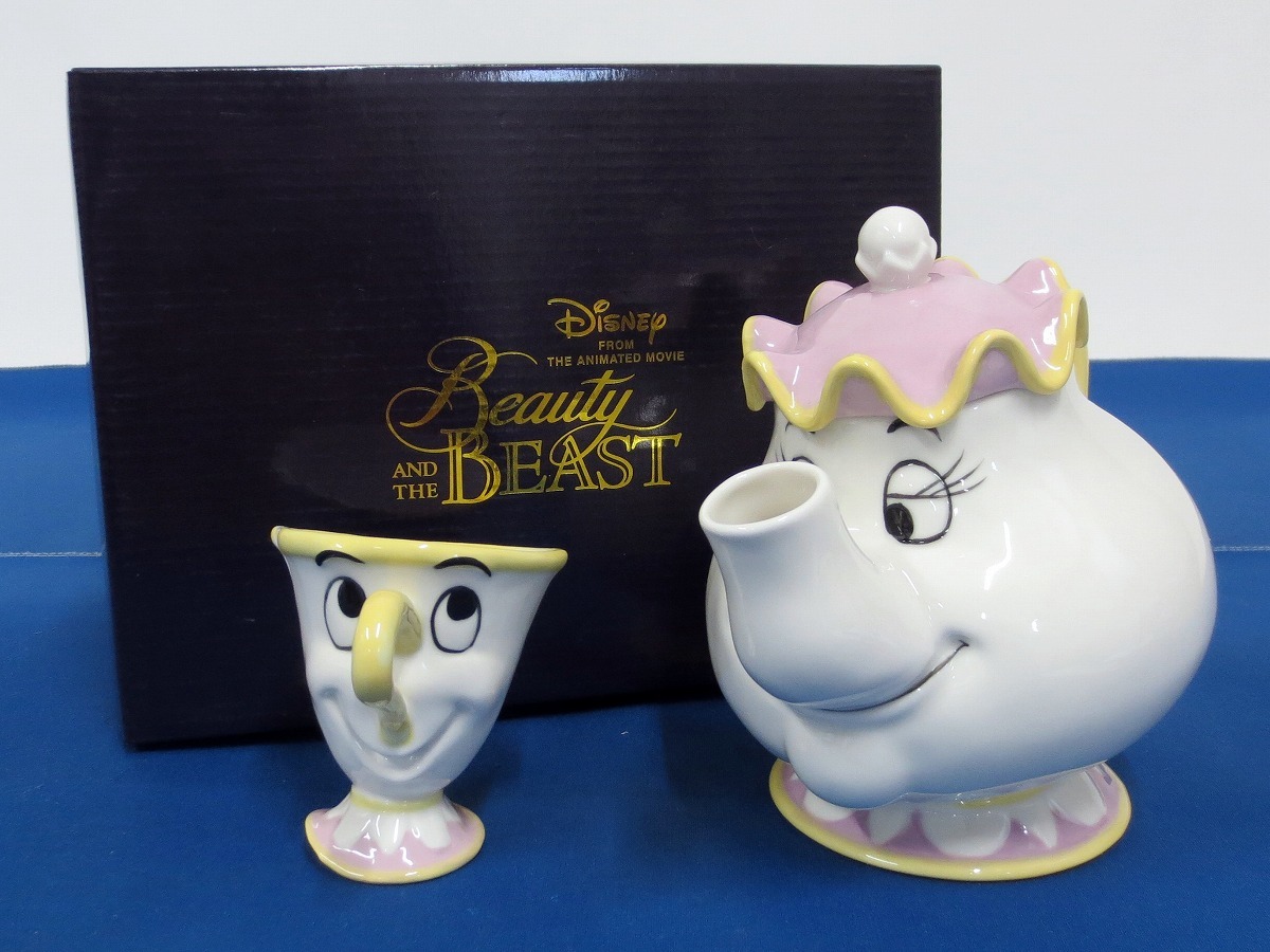 未使用 美女と野獣 ポット夫人 チップ ティーセット ティーポット マグカップ Disney サンアート 0711 の落札情報詳細 ヤフオク落札価格情報 オークフリー スマートフォン版