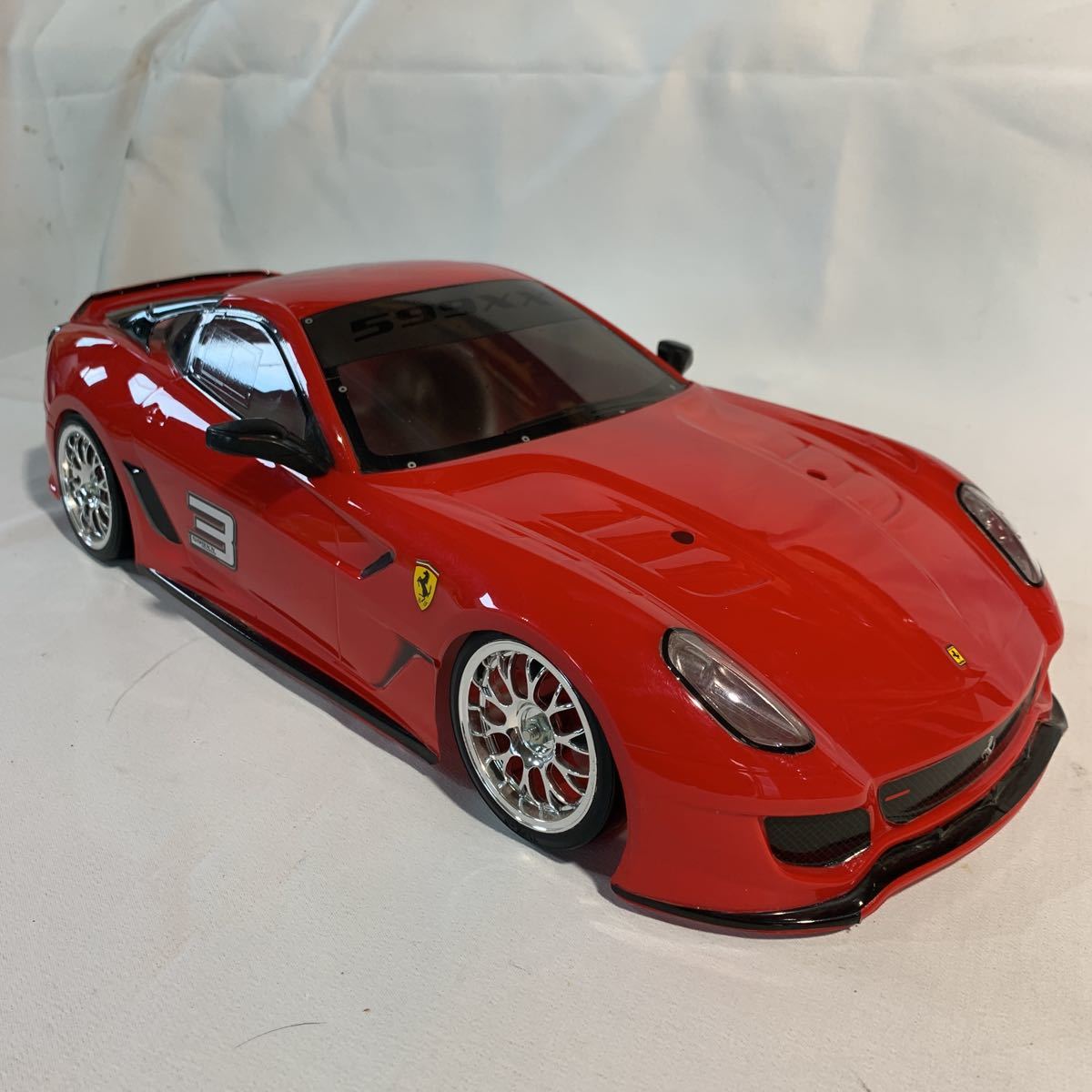 絶版タミヤフェラーリ599xx 未塗装 タミヤ 58506 フェラーリ599XX
