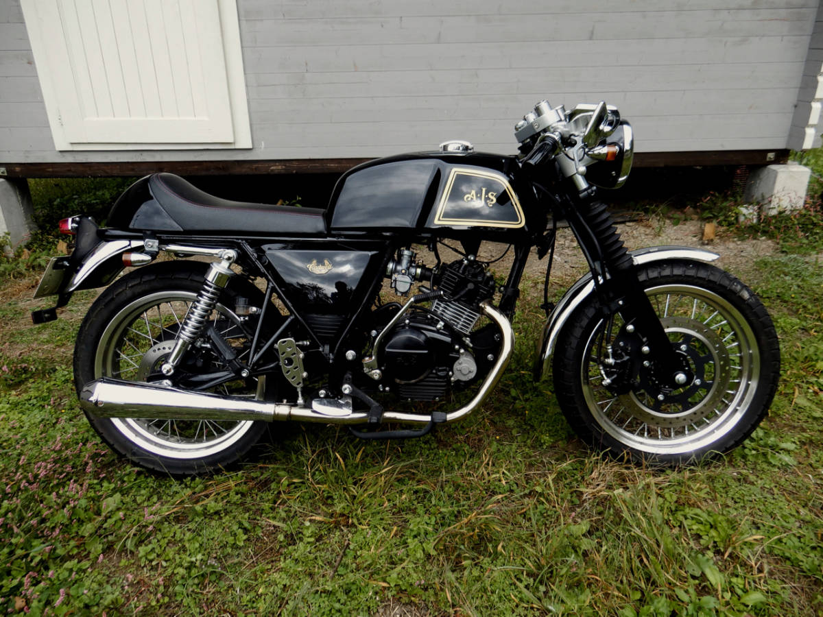 Ajs 140cc 軽二輪登録 1950sカスタム キャブ車 英国カフェレーサー Csdwell Tempest トライアンフsr400bsaロイヤルエンフィールドベスパ の落札情報詳細 ヤフオク落札価格情報 オークフリー スマートフォン版