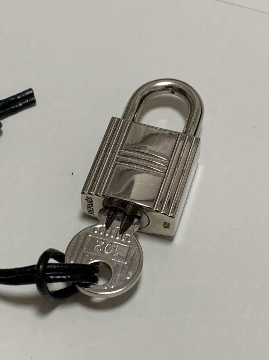 美品 HERMES エルメス カデナ パドロック 南京錠 鍵 の落札情報詳細 ...
