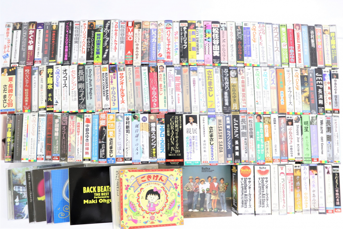 ト葛 カセットテープ Cd J Pop 昭和 サザン さだまさし オフコース 松任谷由実 プリプリ ちびまる子ちゃん 大量 まとめ Ca144cyy13 の落札情報詳細 ヤフオク落札価格情報 オークフリー スマートフォン版