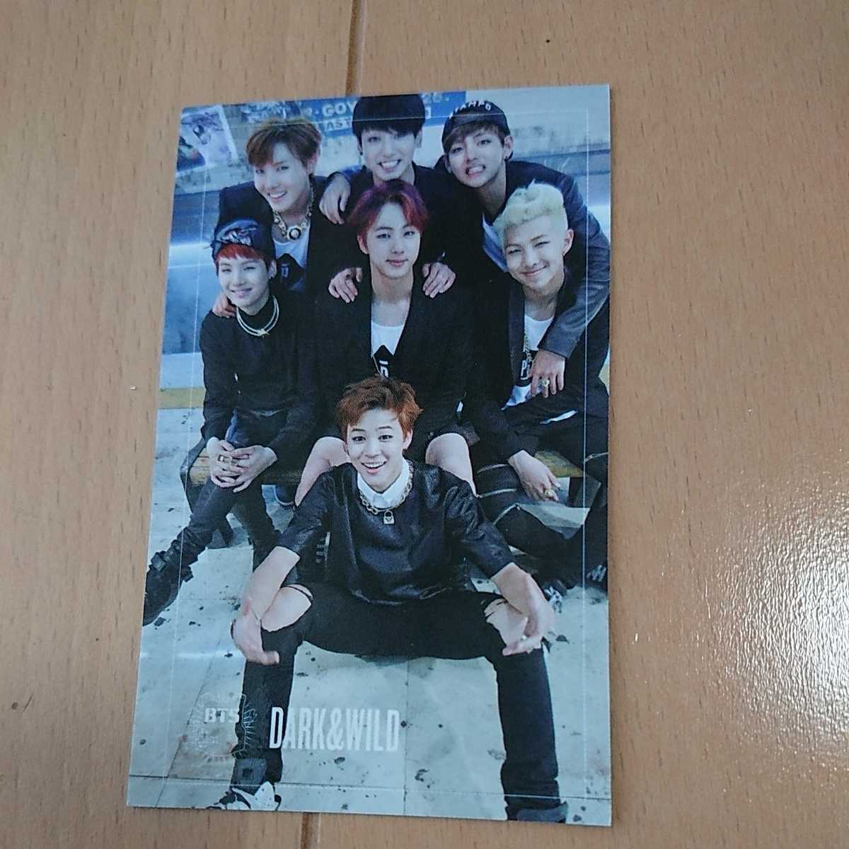 防弾少年団 BTS ジミン トレカ セット DARK&WILD SKOOL LUV