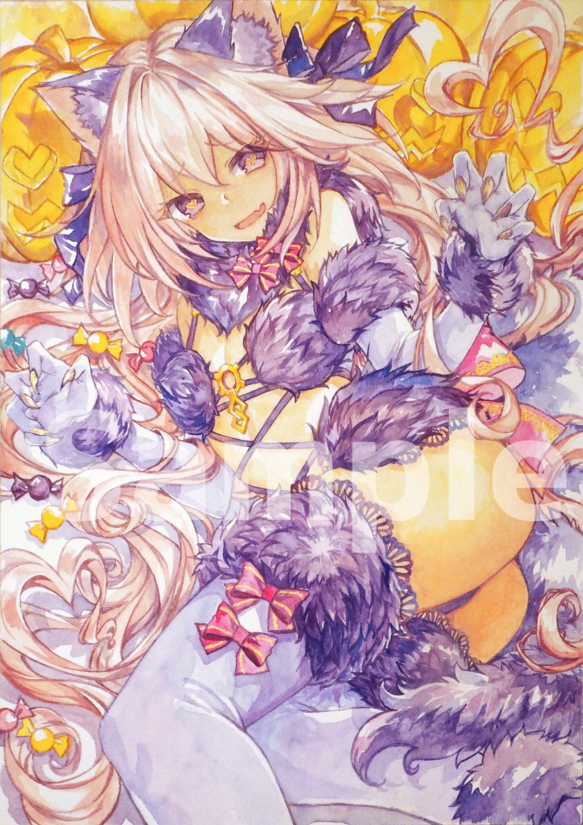 新品 手描きイラスト 同人 Fgo アストルフォ デンジャラス ビースト ハロウィン 透明水彩 原画 の落札情報詳細 ヤフオク落札価格情報 オークフリー スマートフォン版