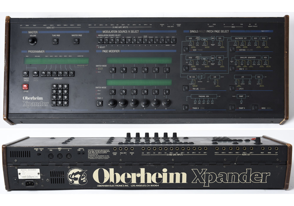 最後の1台 Oberheim Xpander 日本製 オーバーハイム・エクスパンダー