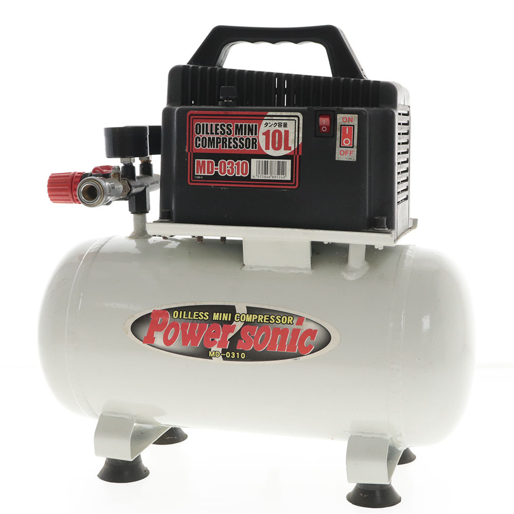 Power powersonicオイルレス・コンプレッサー未使用 APMー25L sonic 