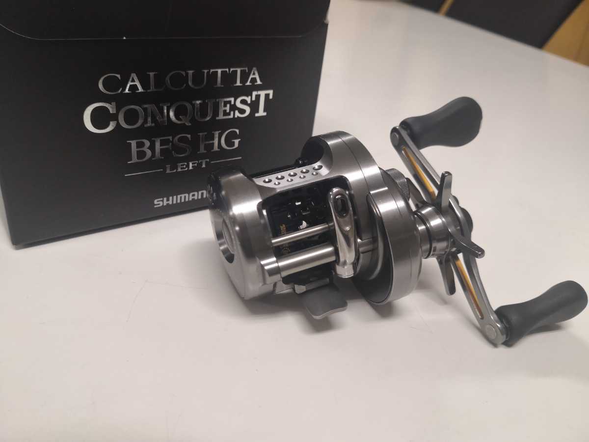 シマノ 17 カルカッタコンクエスト Bfs Hg Left かっとびチューニング Shimano ベイトフィネス トラウト バス の落札情報詳細 ヤフオク落札価格情報 オークフリー スマートフォン版