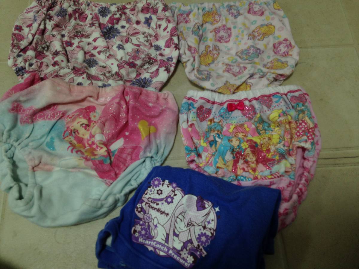新品 ５枚 プリキュアショーツ 女の子用 の落札情報詳細 ヤフオク落札価格情報 オークフリー スマートフォン版