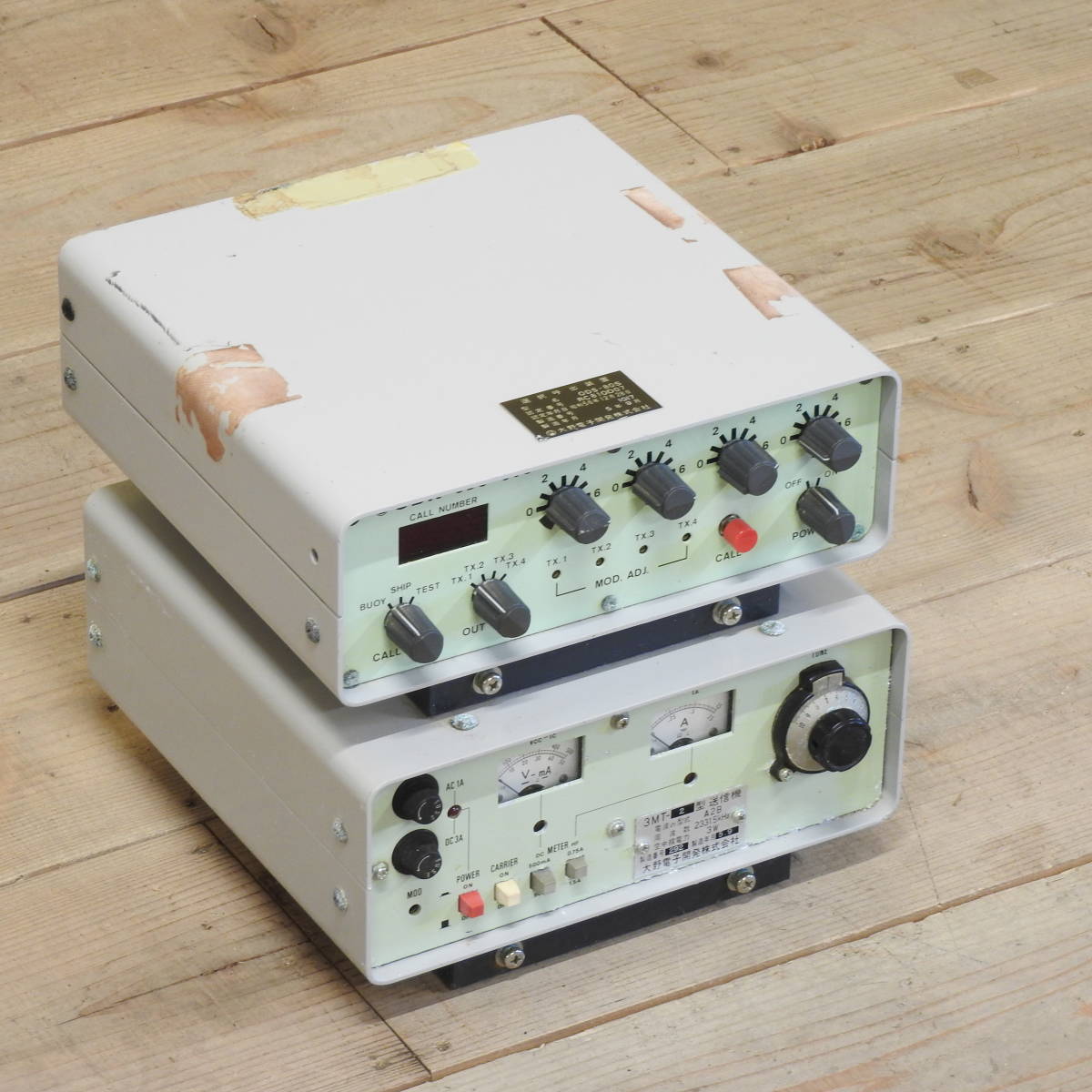 ODK-3MT型送信機 大野電子開発（株） 空中線電力3W （機07】ODK