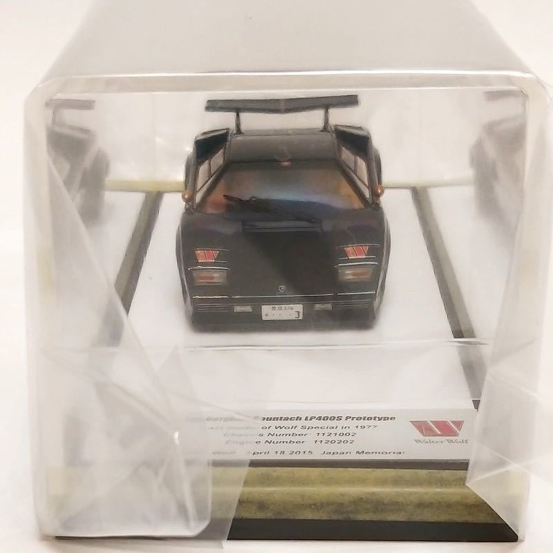新品 メイクアップ アイドロン 1 43 ウォルター ウルフ カウンタック Lp400s プロト1977 ウルフスペシャル最終 の落札情報詳細 ヤフオク落札価格情報 オークフリー スマートフォン版