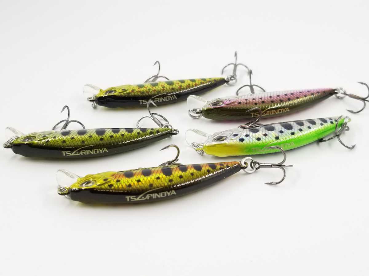 新品 Tsurinoya 渓流 ヘビーシンキングミノー 50s 50mm 5g 未使用 5色セット Bearking 取置同梱可 トラウト メバリング 五目釣りazon の落札情報詳細 ヤフオク落札価格情報 オークフリー スマートフォン版