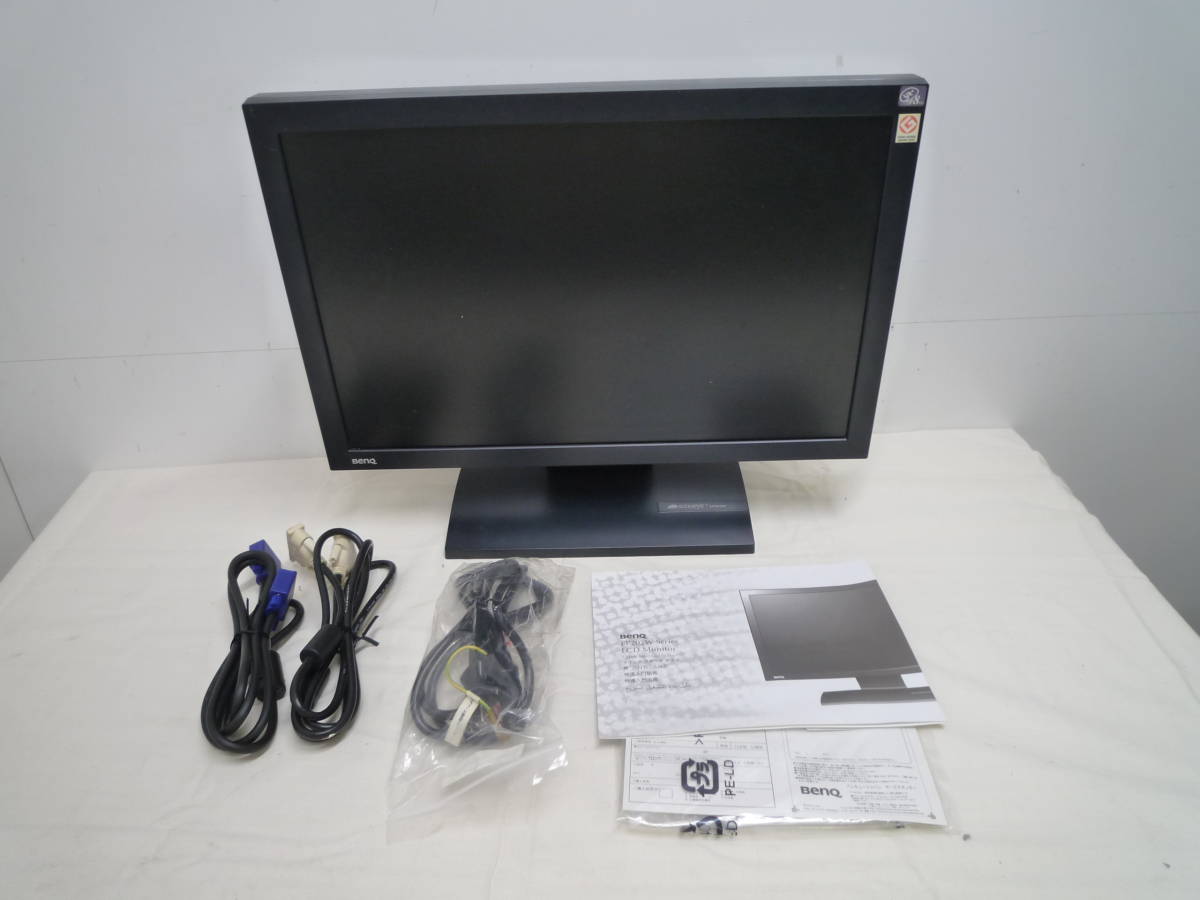【BenQ 20Wide LCD Monitor 20型 モニター Q20W5】動作確認済 中古品液晶ディスプレイの落札情報詳細 - ヤフオク ...