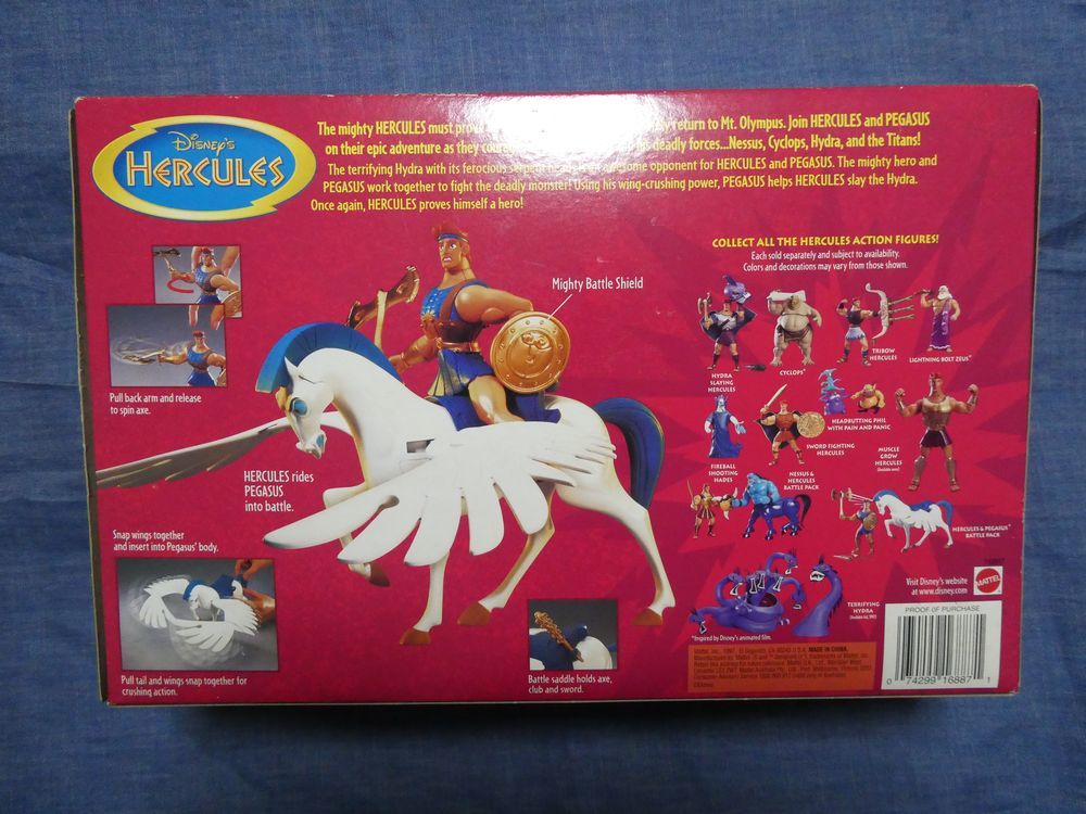 未開封 ディズニー ヘラクレス ペガサス バトルパック フィギュア マテル Mattel Disney S Hercules Pegasus Battle Pack の落札情報詳細 ヤフオク落札価格情報 オークフリー スマートフォン版