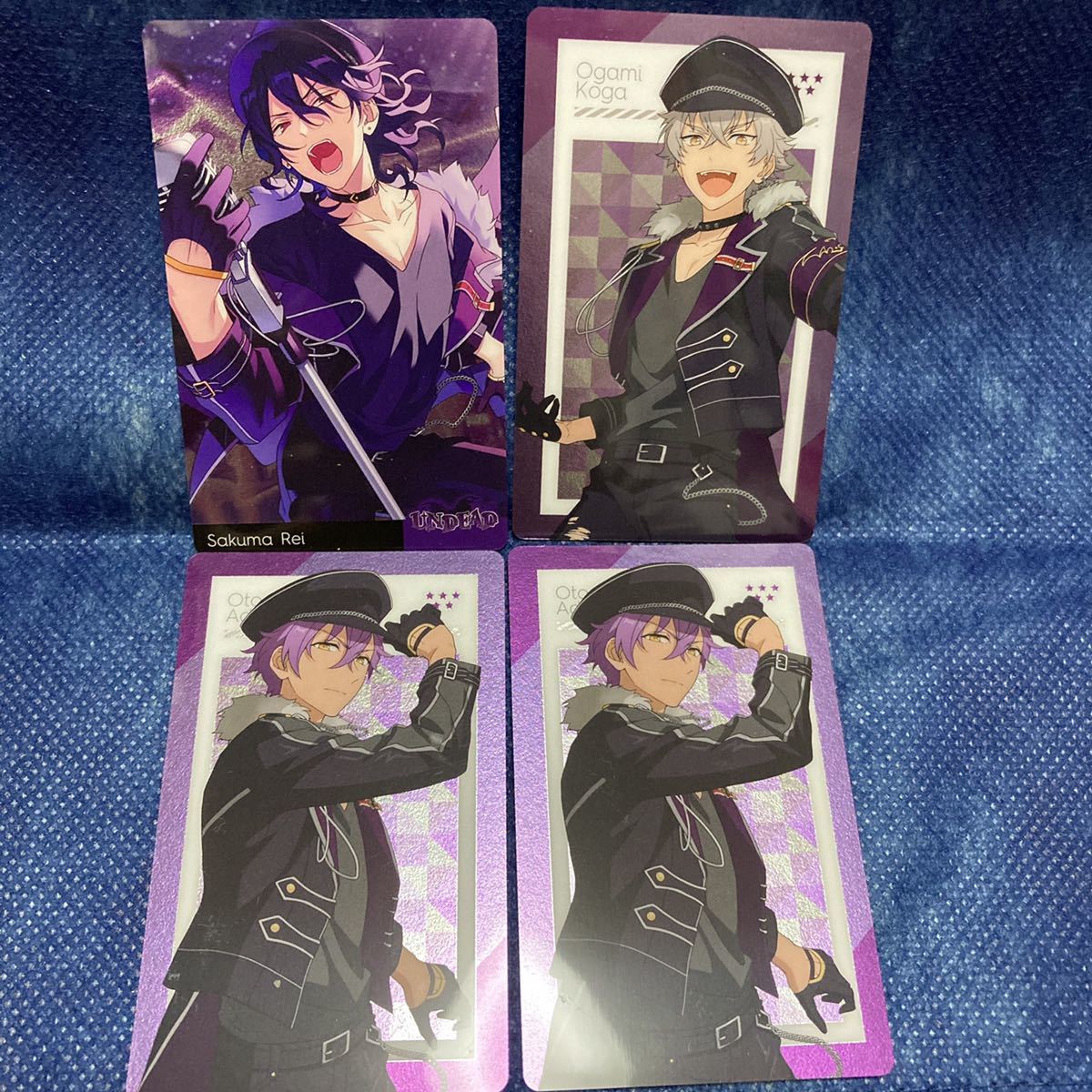 売れ筋 あんスタ Undead カード類セット 薫 零 アドニス 晃牙 上質で快適 Qatarcycling Org