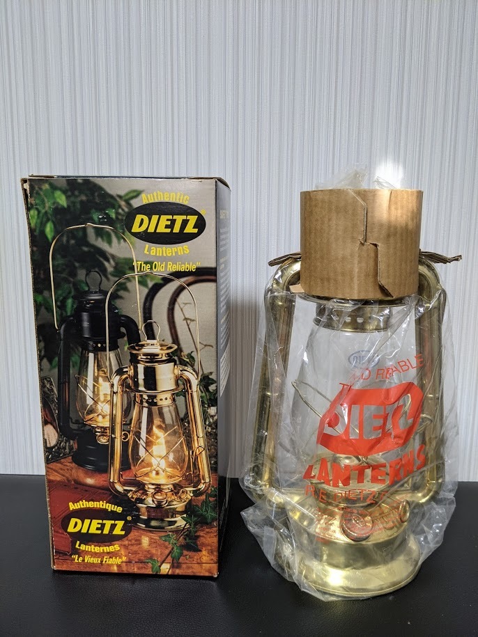 未使用 DIETZ No.20 JUNIOR デイツ 20 真鍮製 箱 説明書付き
