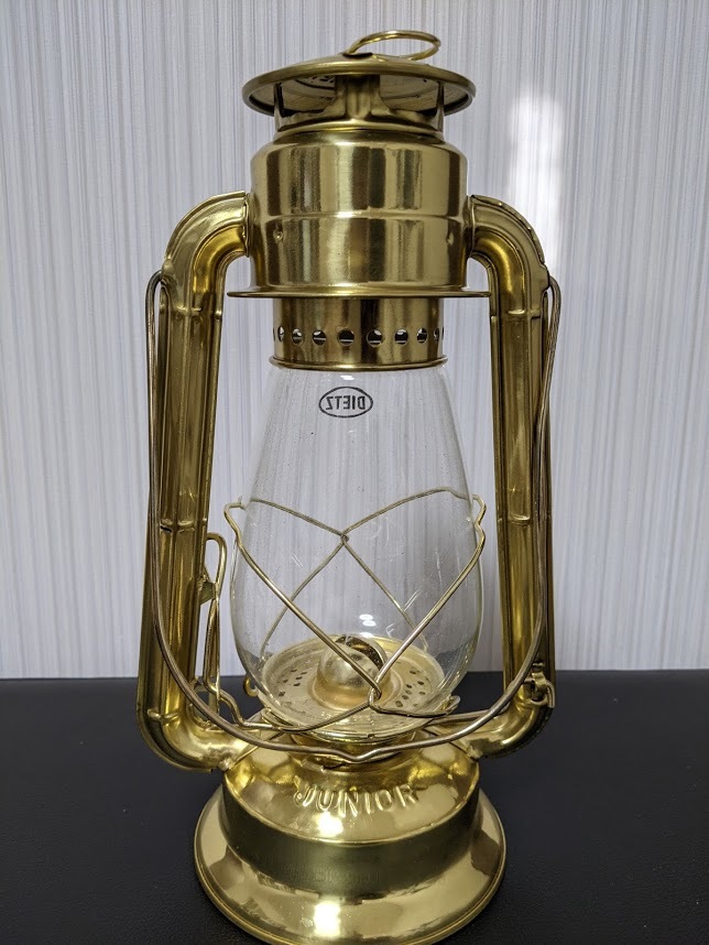 未使用 DIETZ No.20 JUNIOR Lantern 真鍮 ランタン DIETZ No 20 JUNIOR Brass Lantern / 真鍮 ランタン デイツ ジュニア