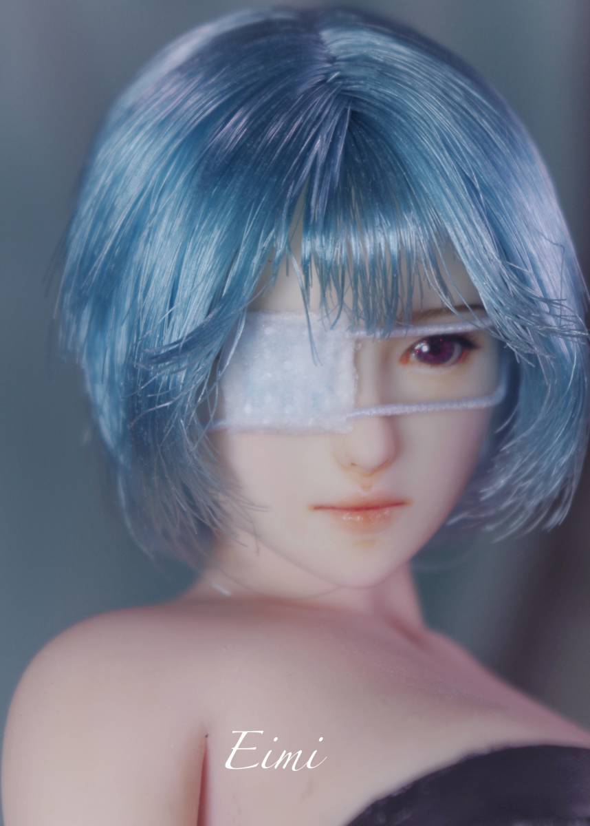 ☆1/6カスタムヘッド『薫』☆ 1/6カスタムドールヘッド(オビツ01)「風薫」（1⁄6カスタムドール