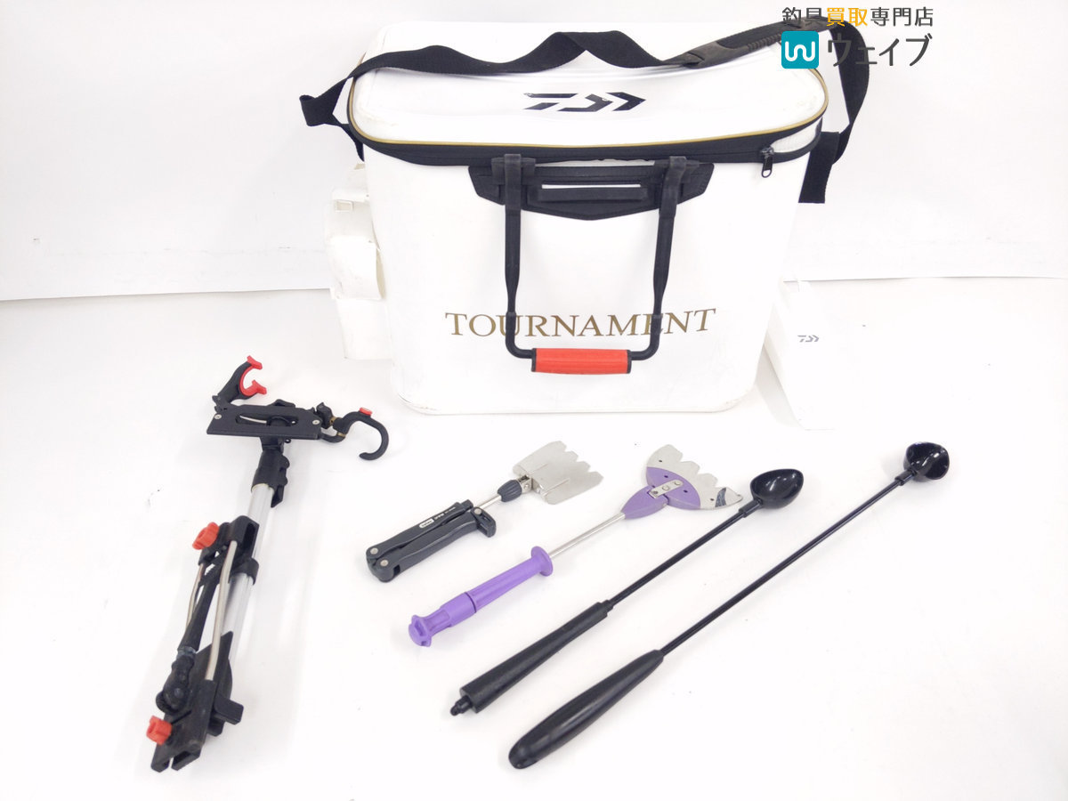 ダイワ トーナメント キーパーバッカン コマゼ Dc 400bl 釣研 マゼラー 第一精工 バッカン受三郎アーム式小継三段 など 7点 の落札情報詳細 ヤフオク落札価格情報 オークフリー スマートフォン版