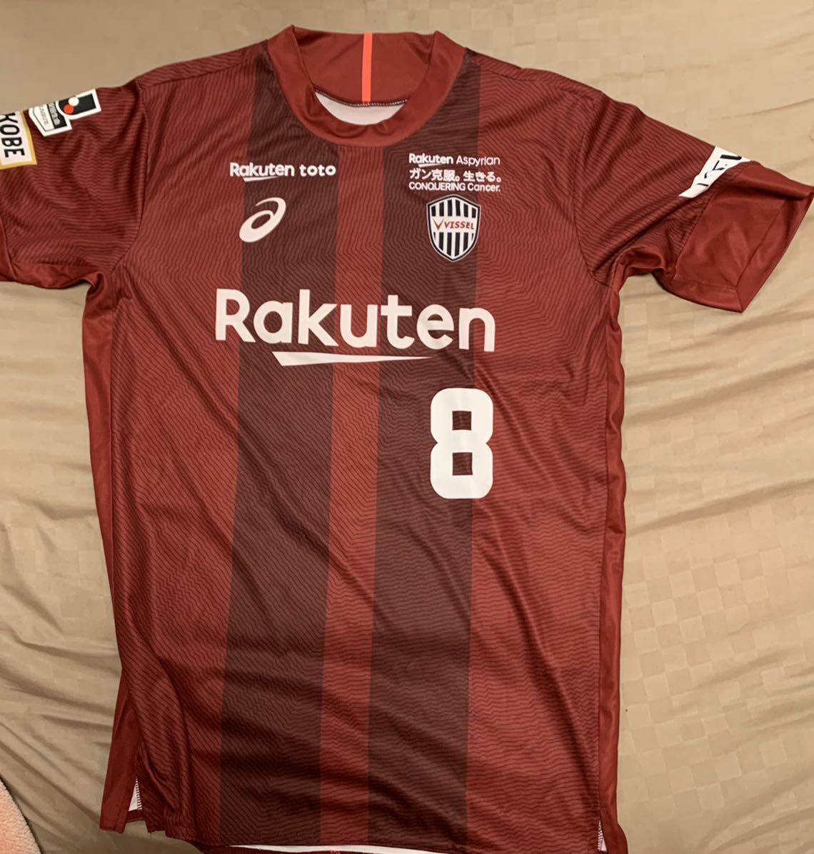 新品 18 ヴィッセル神戸 ユニフォーム アシックス イニエスタ の落札情報詳細 ヤフオク落札価格情報 オークフリー スマートフォン版