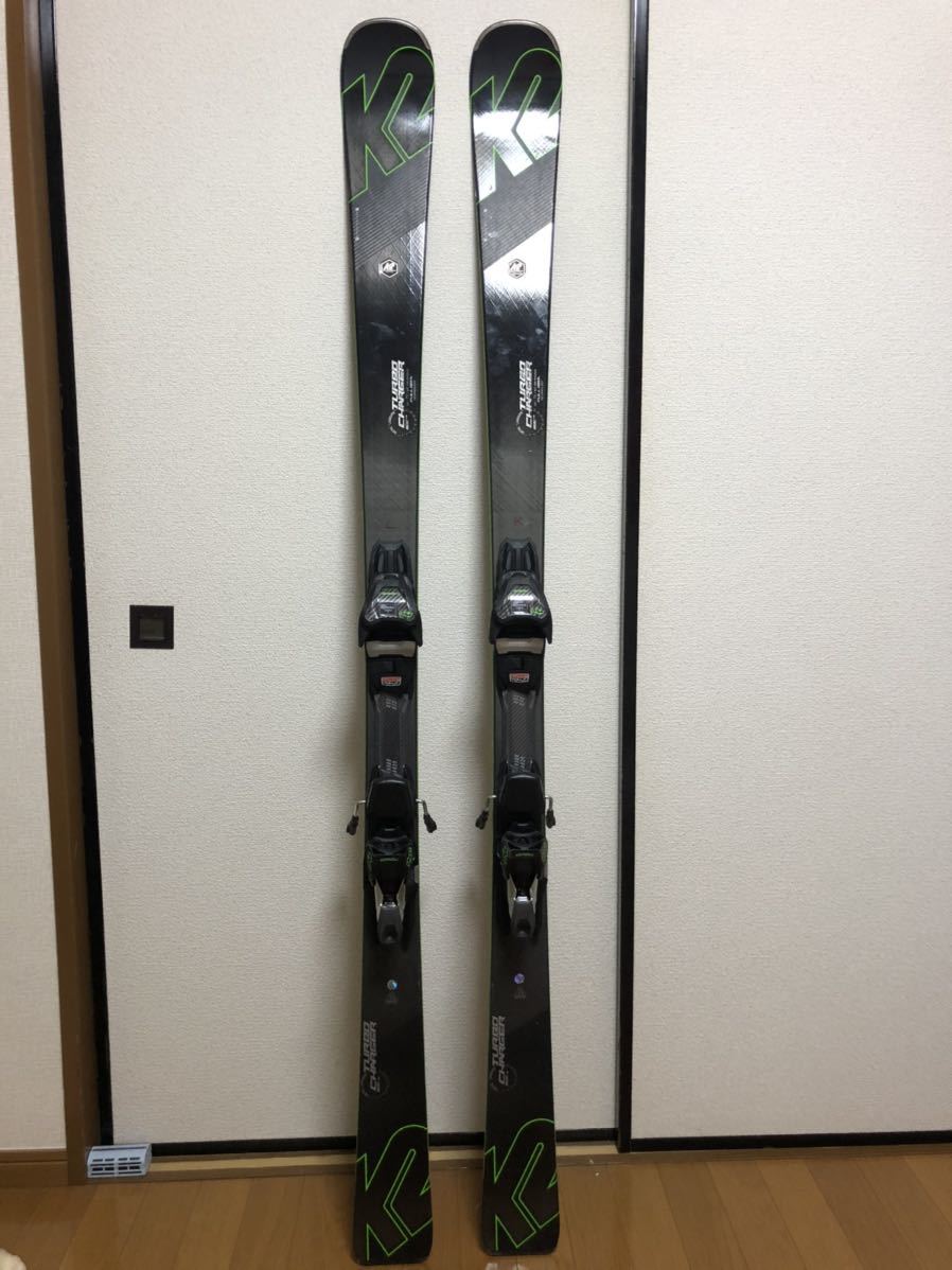 スキー板 K2ターボチャージャー 165cm ビンディング付き 【公式通販】