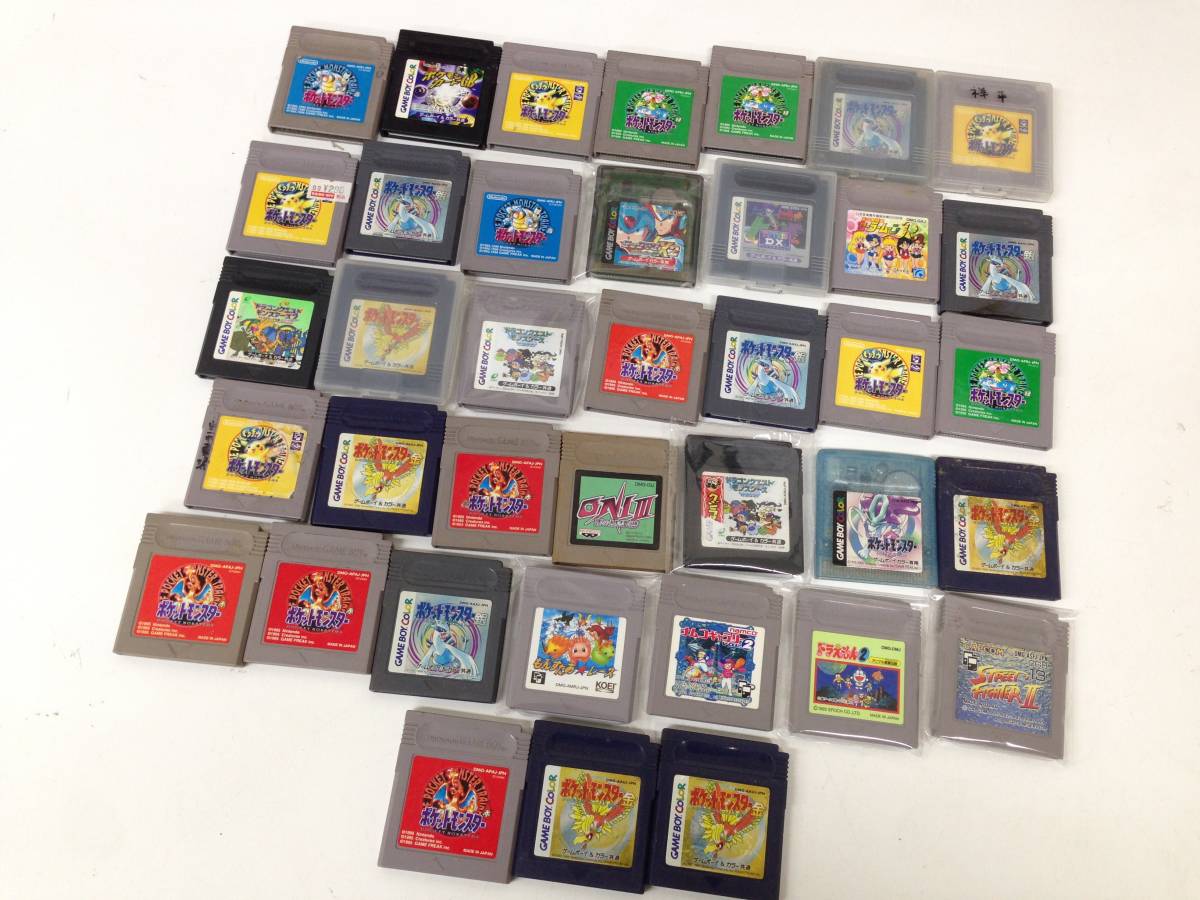 Y1-55/60/0】ゲームボーイ GB 中古 ポケモン ロックマン Y1-55/60/0】ゲームボーイ GB 中古 ポケモン ロックマン