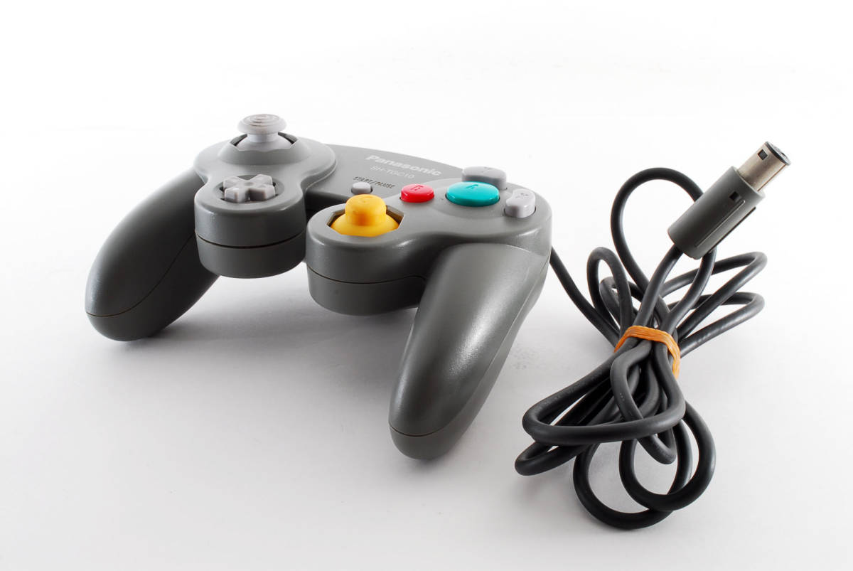 美品 Panasonic ゲームキューブ コントローラー Sh Tgc10 希少 Gc Sl Gc10 パナソニック 任天堂 の落札情報詳細 ヤフオク落札価格情報 オークフリー スマートフォン版