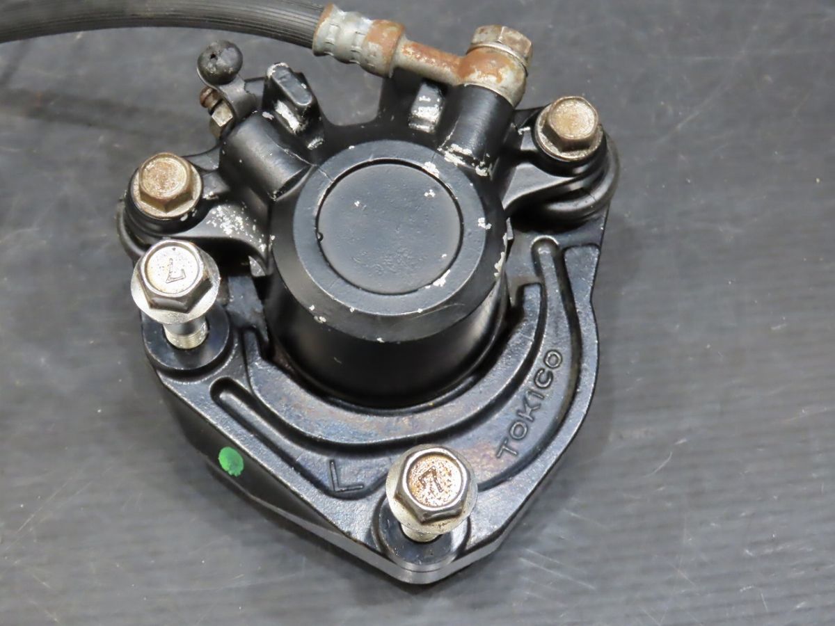 Z250FTフロントキャリパー