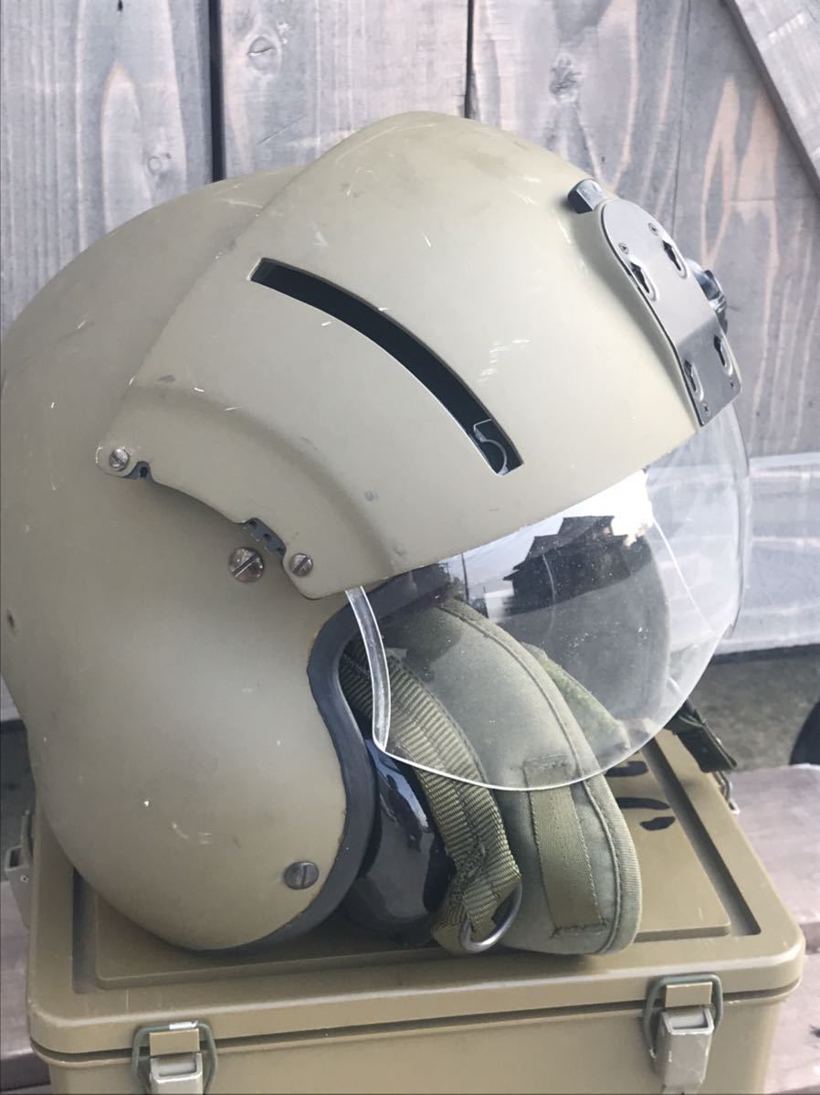 米軍 ヘリコプターパイロット ヘルメット 本物の落札情報詳細 - Yahoo