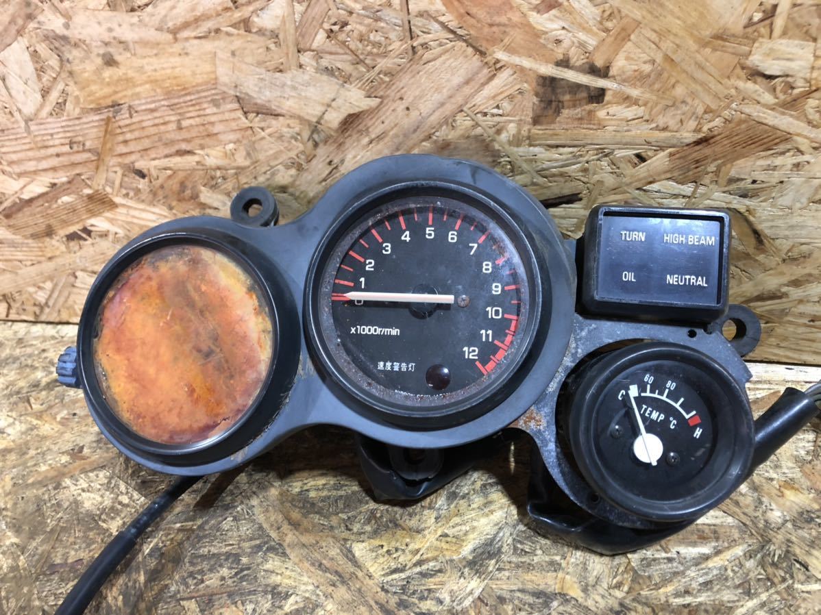 ヤマハ TZR250 1KT 純正スピードメーター タコメーター ジャンク品