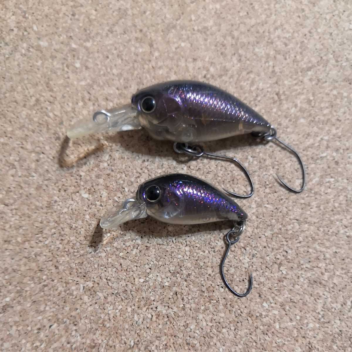 ラッキークラフト　マイクロ、クラピーMR(F) 5個セット　　中古品