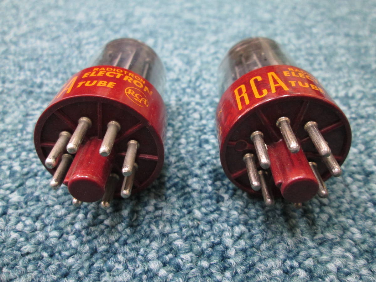 真空管 5692 RCA 2本（新品】【新品未使用 2本セット】RCA 真空管 5692 