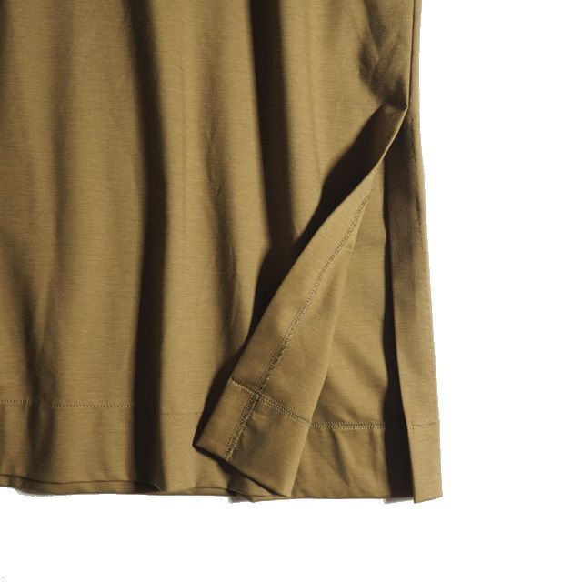 H6055f44 Hyke ハイク Crew Neck Sleeveless Dress リヨセルナイロン ストレッチ ノースリーブロングワンピース カーキ 2 春夏 の落札情報詳細 ヤフオク落札価格情報 オークフリー スマートフォン版