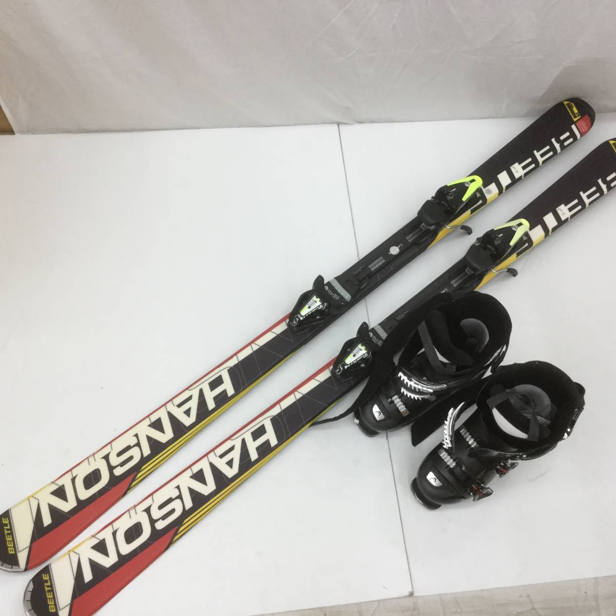 HANSON BEETLE スキー板 バインディング付き HANSON BEETLE スキー板 バインディング付