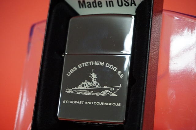 ☆ZIPPO ジッポー アメリカ海軍 DDG-63 USS STETHEM ステザム ミサイル ...