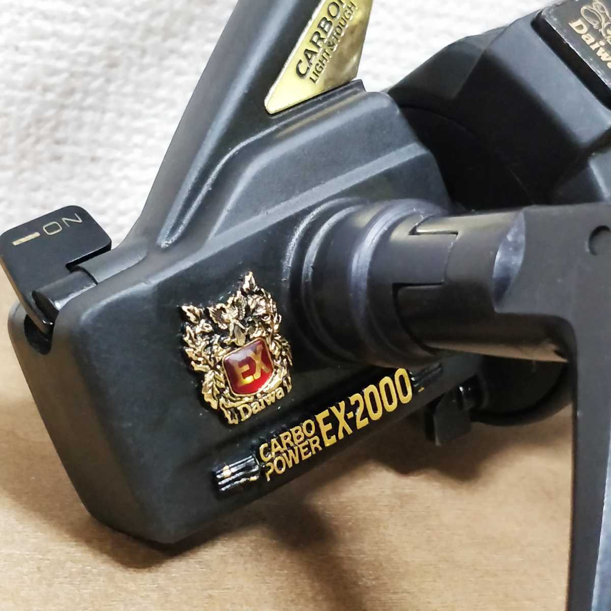 ダイワ CARBO POWER EX2000 オールドリール ヴィンテージ 美品 ダイワ CARBO POWER EX2000 オールドリール ヴィンテージ 美品