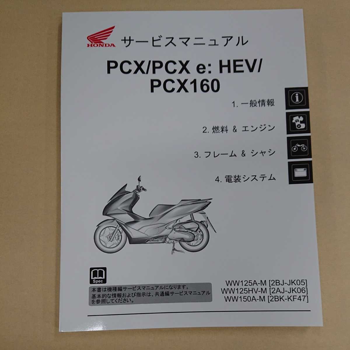 偉大な Pcx Pcx E Hev Pcx160 サービスマニュアル カタログ マニュアル Vtd Com Pl