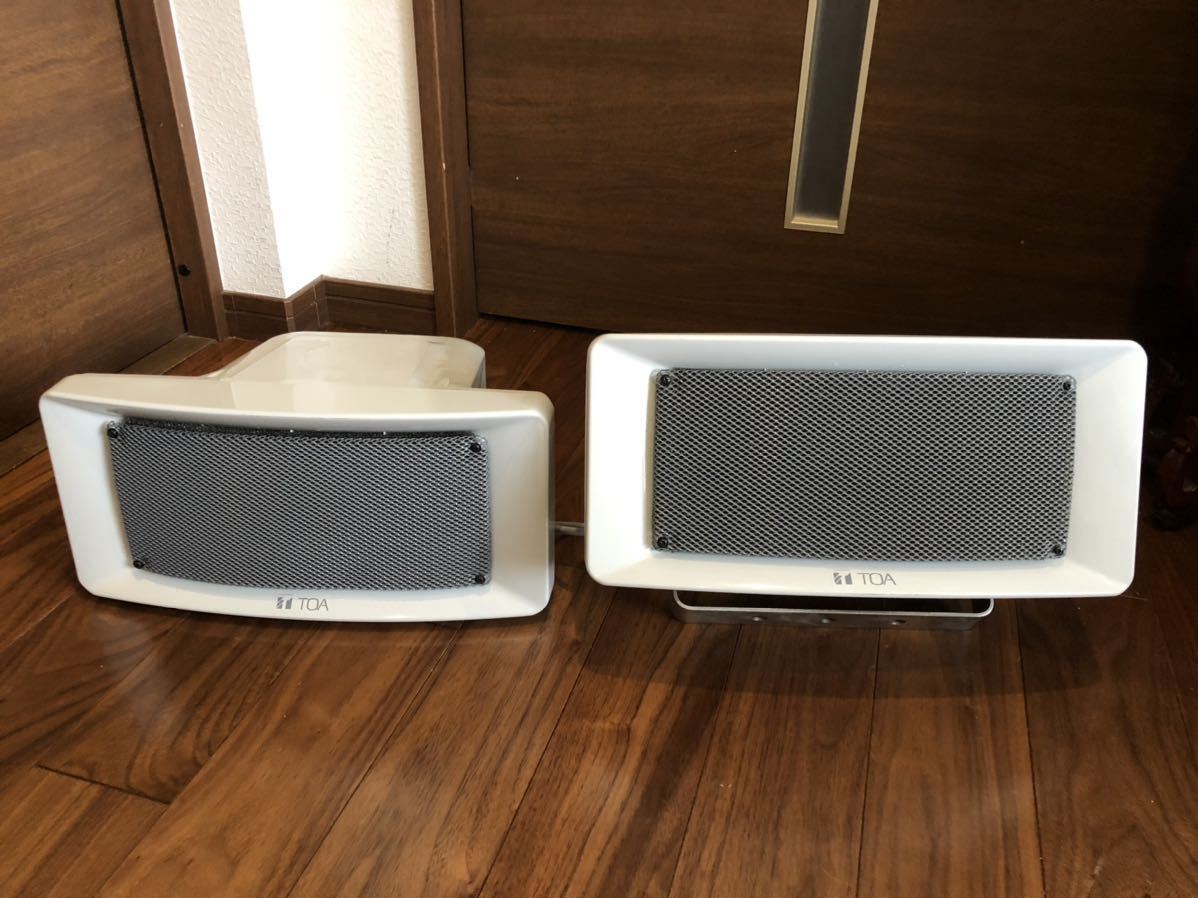 【極美品】TOA ワイドホーンスピーカーCS-153 ペア　2020年製 極美品】TOA ワイドホーンスピーカーCS-153 ペア 2020年製