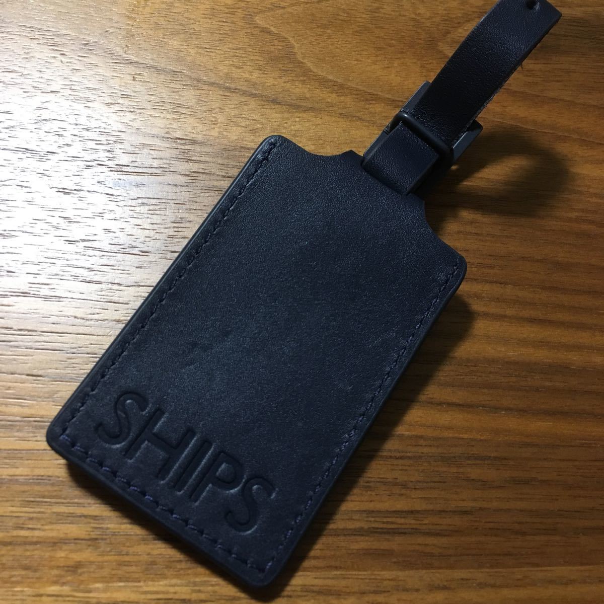希少 TUMI タグ ships コラボ ネイビー ラゲージタグ トゥミ