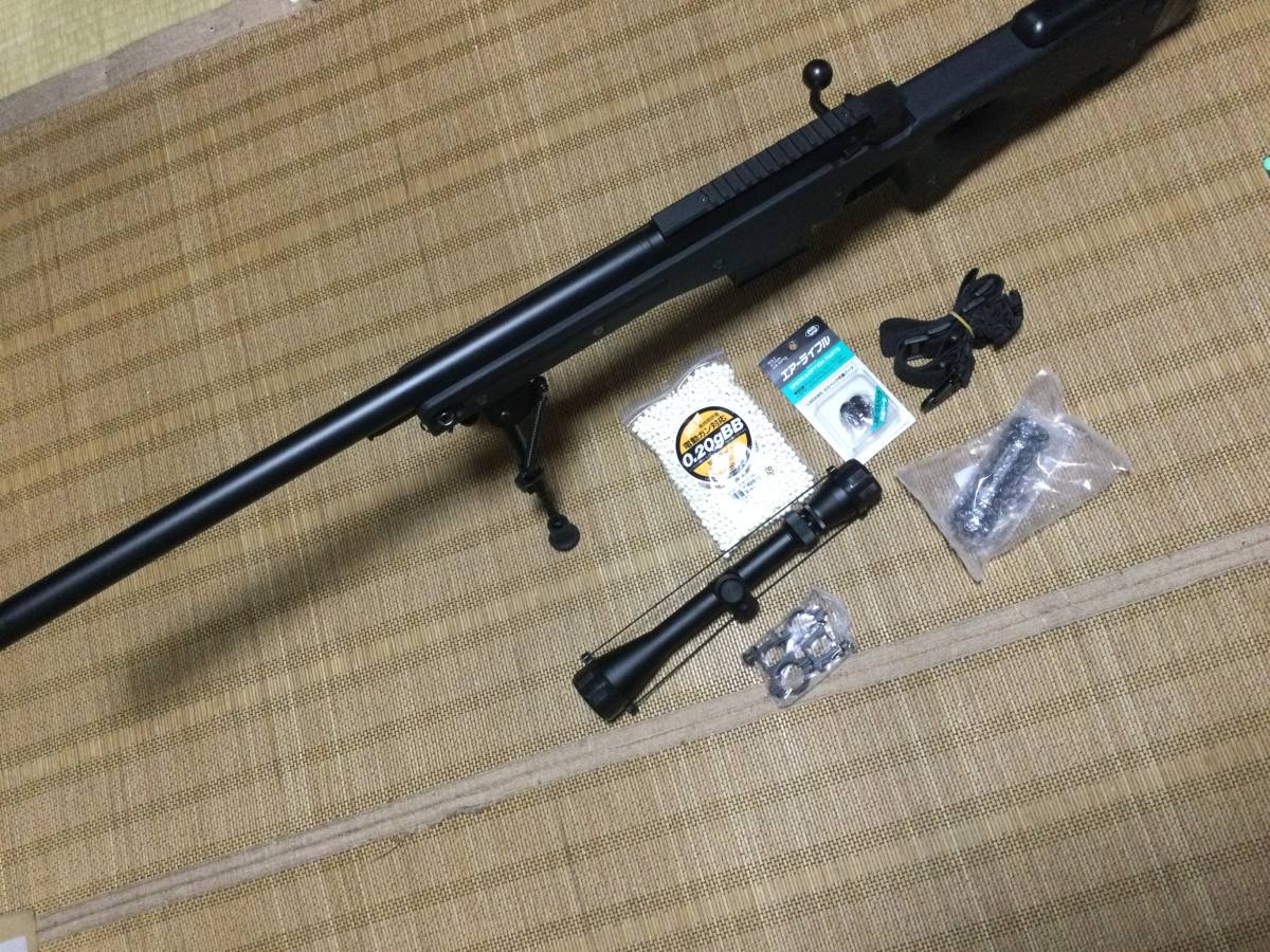 東京マルイ L96 AWS ブラック フルセット GUN&MILITARY ECHIGOYA