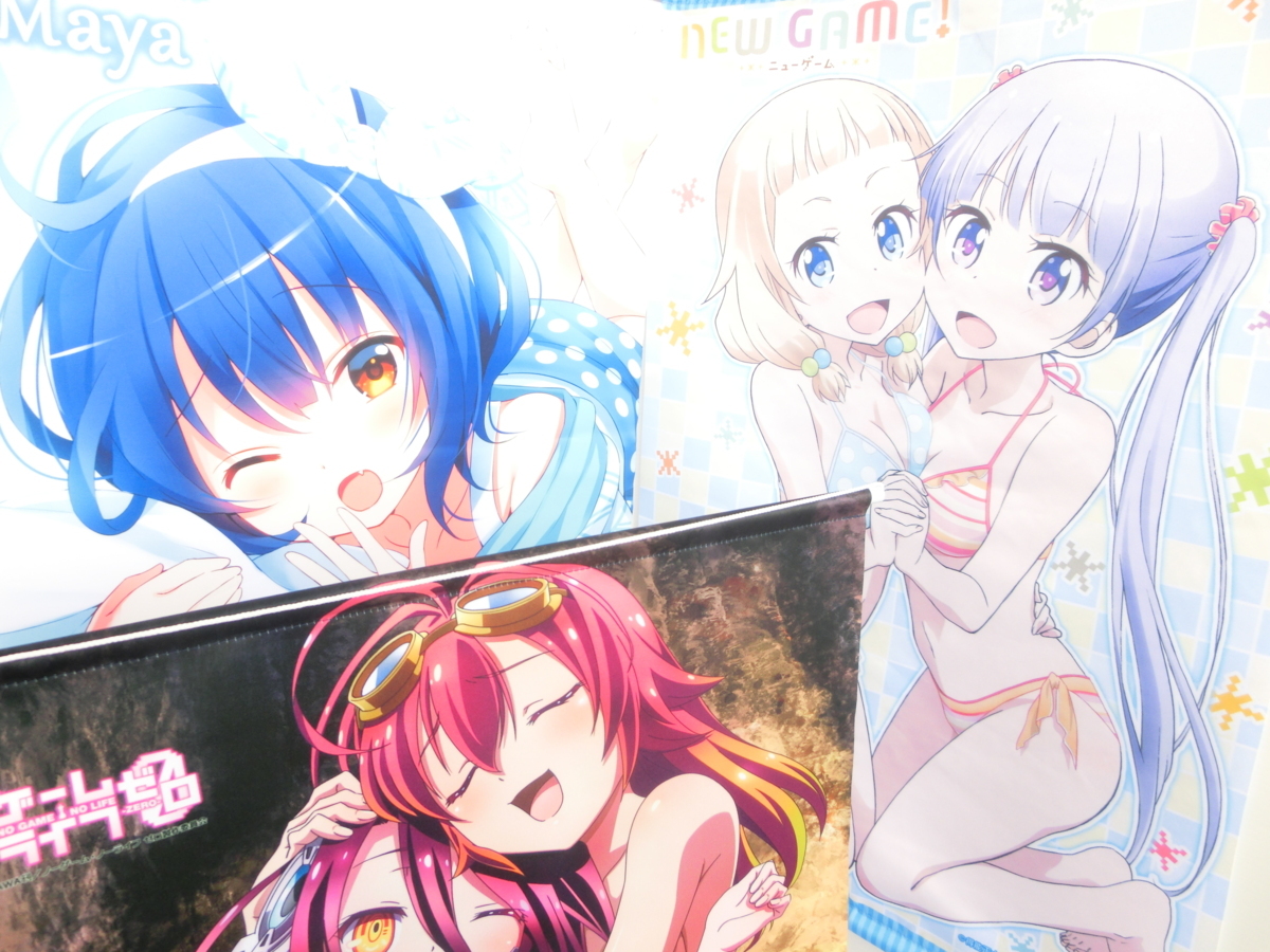 B2タペストリー New Game 涼風青葉 桜ねね 水着ver ご注文はうさぎですか くつろぎタイム マヤ ノーゲーム ノーライフ ゼロ の落札情報詳細 ヤフオク落札価格情報 オークフリー スマートフォン版