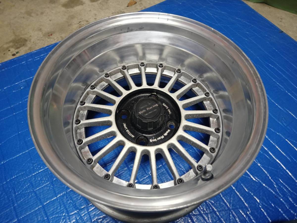 ボルクレーシング15インチ？ 深リム 裏組 AE86 volk racing Rays