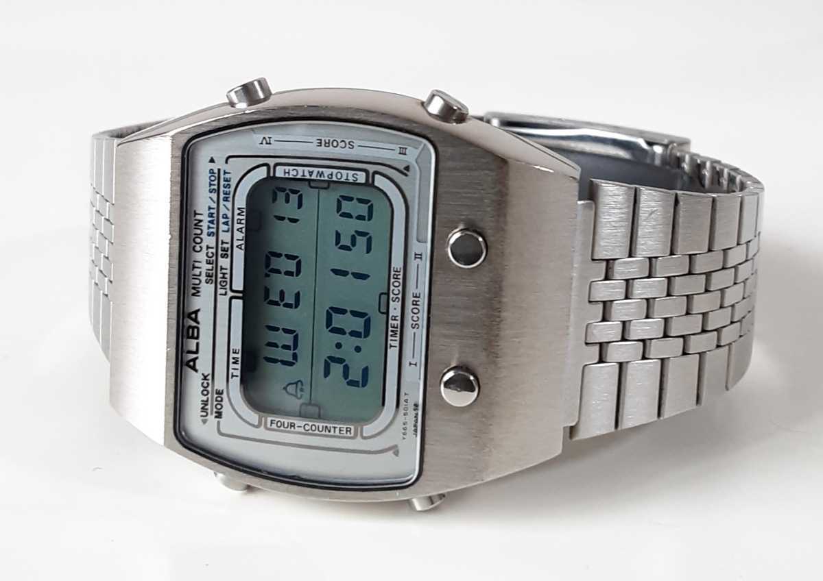 新品】デッドストック SEIKO セイコー ALBA アルバ マルチカウント