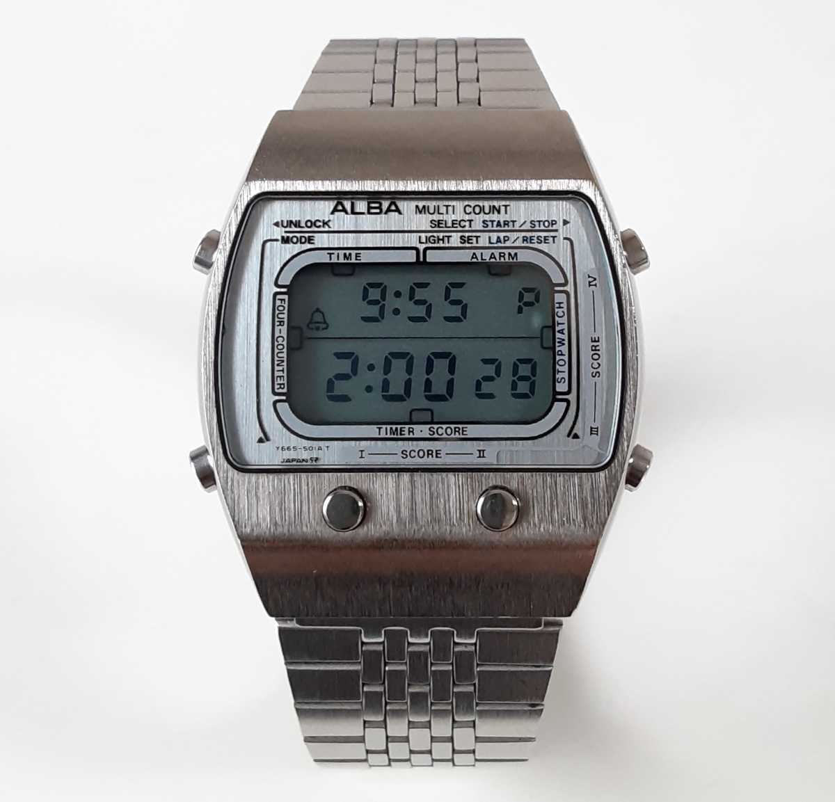新品】デッドストック SEIKO セイコー ALBA アルバ マルチカウント