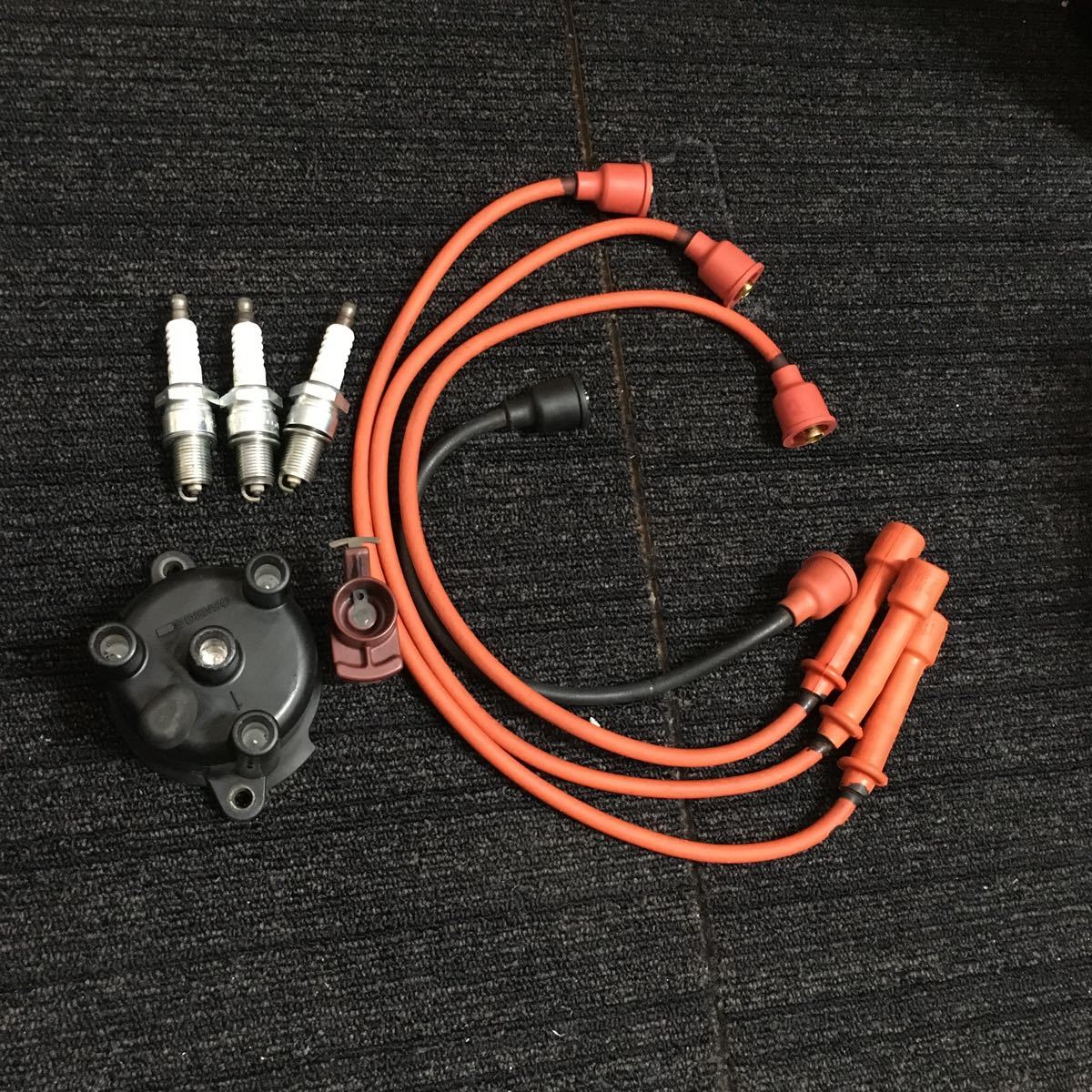 JA22ジムニー　ディスビキャップ、ローター、パッキン、プラグコード F6A JA71 JA11 JA12 ジムニー デスビキャップ パッキン o