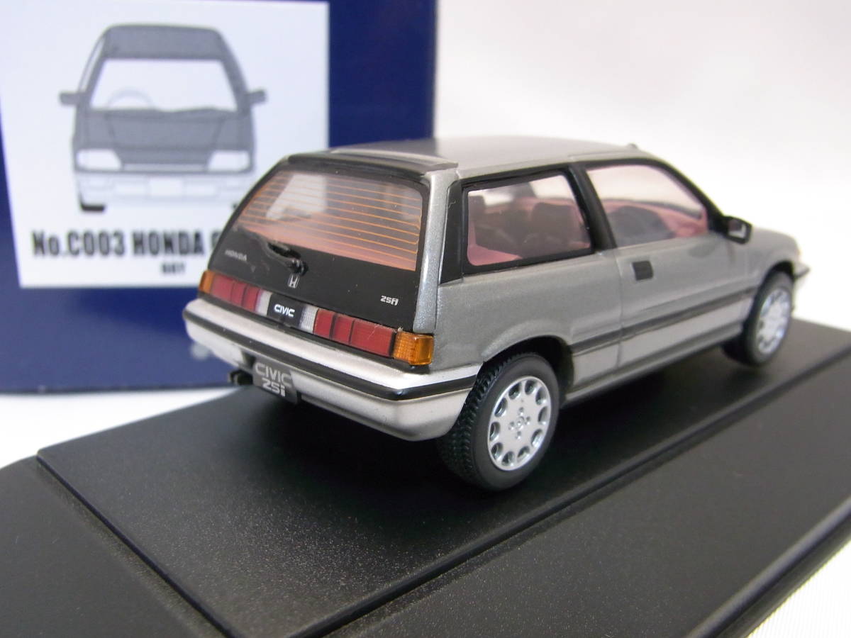 ☆激レア!希少グレード☆HONDA CIVIC シビック 25i ガンメタ 1/43