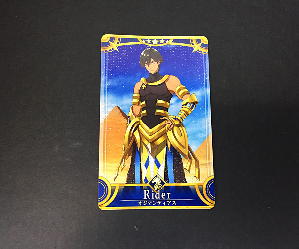 正規 Fgoアーケード オジマンディアス 第2再臨フェイタル カード 正規 Fgoアーケード オジマンディアス 第2再臨フェイタル カード