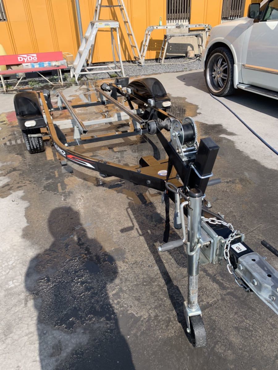 中古 トレーラー ソレックスzero ジェットスキー 水上バイク 淡水のみ 美品 1艇積み 牽引免許不要 栃木県から の落札情報詳細 ヤフオク落札価格情報 オークフリー スマートフォン版