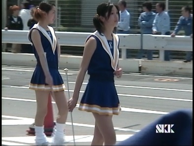 エ) チアガール パレード DVD アンスコ アンダースコート 白アンの落札